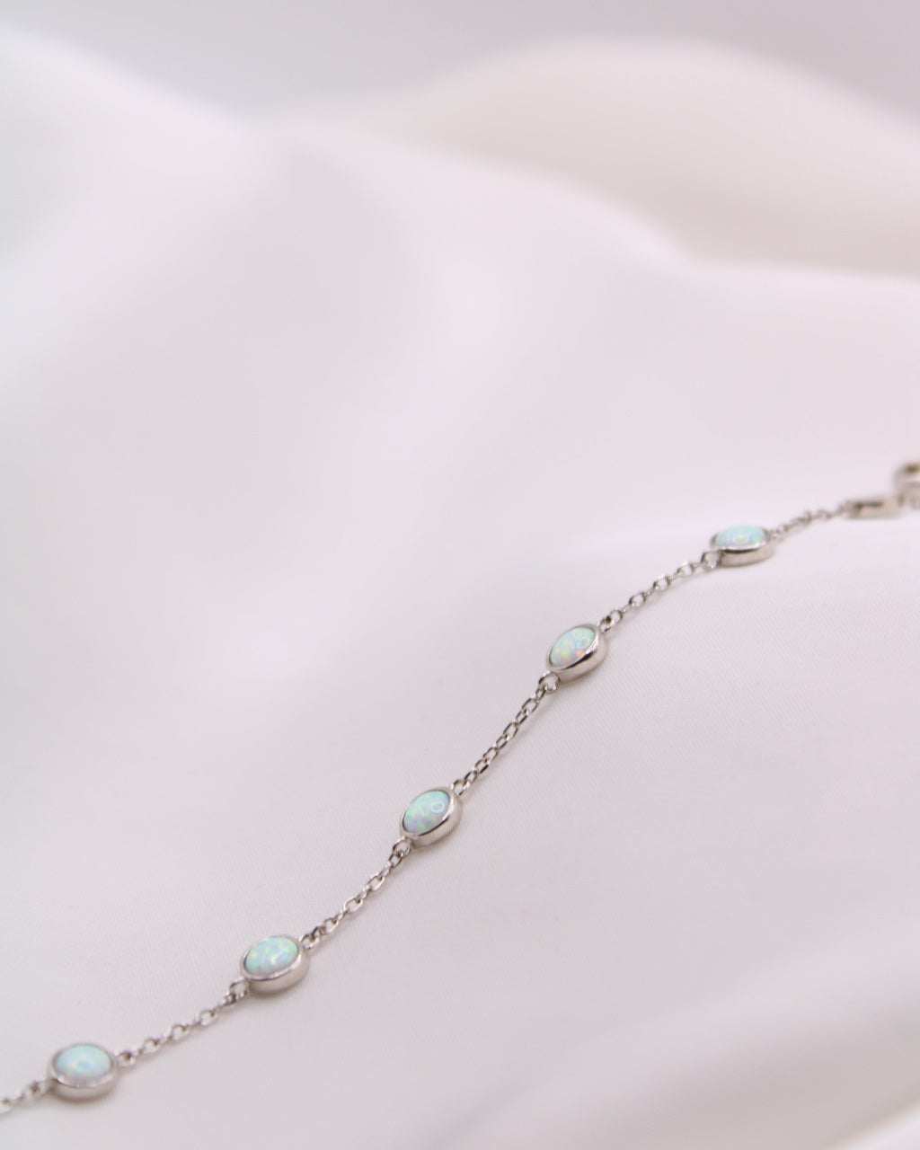 Nanna Sterling Silver 925 Moonstone Bracelet